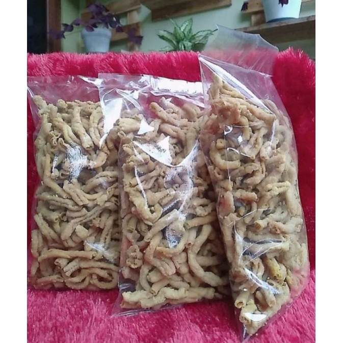 

ECO Kripik Usus 500gr snack kiloan renyah gurih