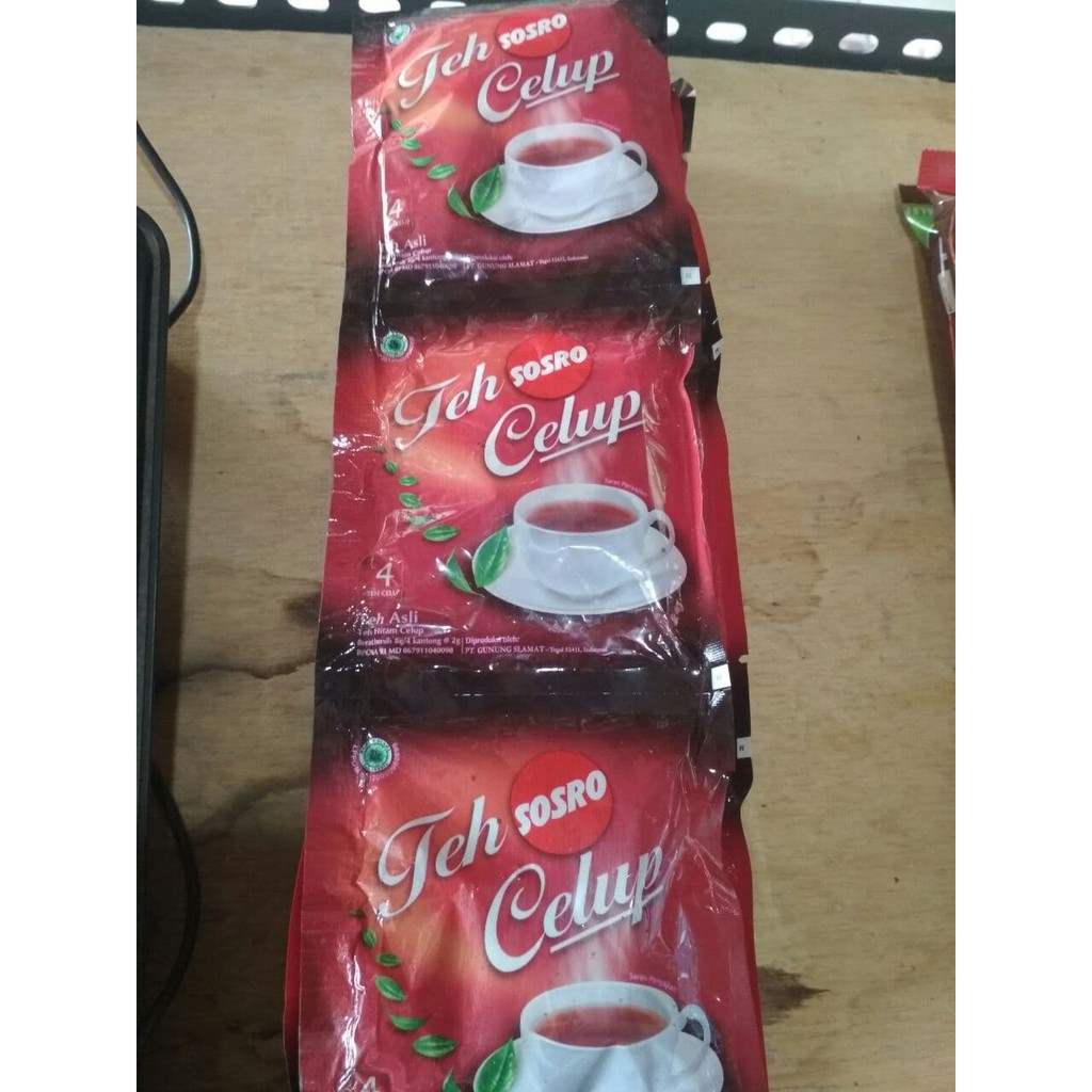 

Teh Sosro Celup Sachet