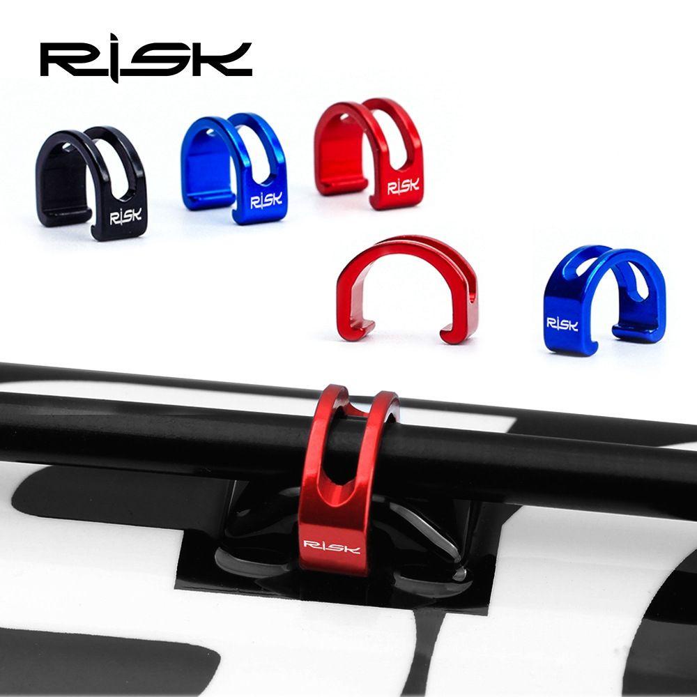 R-FLOWER 5 Pcs Kabel Rem/Line Gesper Aksesoris Pandu Jalan Outdoor MTB Sepeda C-buckle Clasps