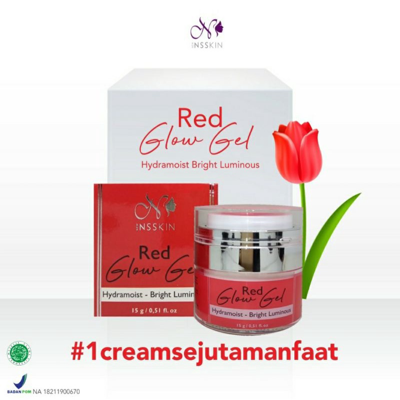 (BISA COD)RED GLOW GEL BPOM NEW NSSKIN
