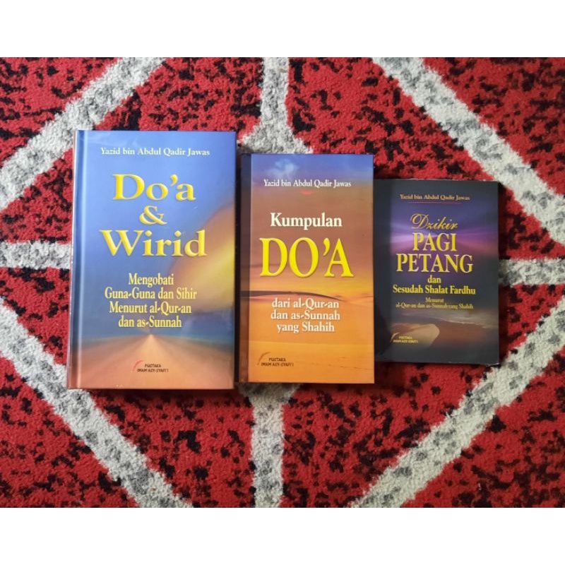 Paket Buku Doa Buku Dzikir Pagi dan Petang Kumpulan Doa Doa dan Wirid Ustadz Yazid