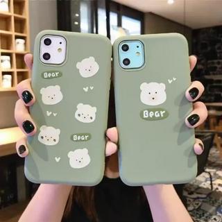 Jual Beruang kartun lucu Hijau soft Case iPhone 12 12pro 12promax 11Pro