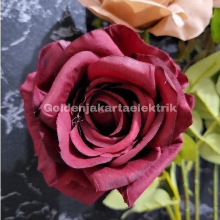 Bunga Artifisial Rose 1 Tangkai / Single Rose Bouquet Buket K1