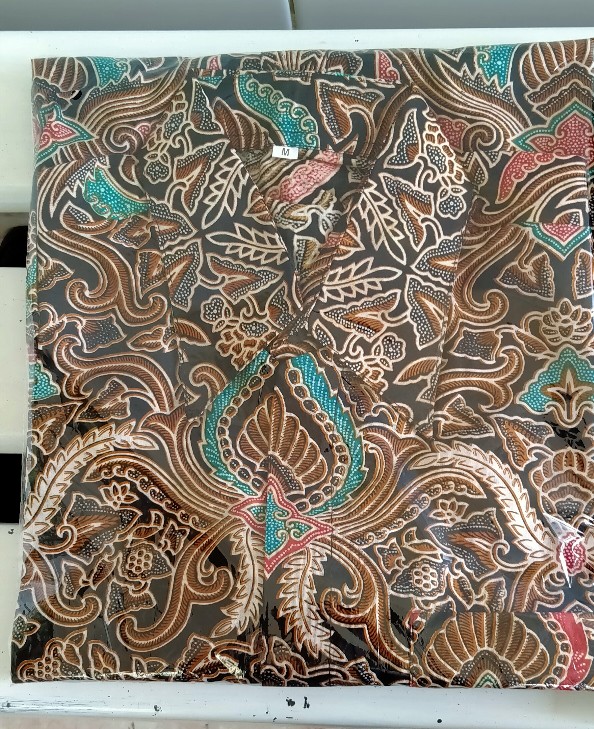 Baju Batik Pria Gus Azmi Syubbanul Muslimin Batik Katun Halus Hadroh Azzahir Santri Muslim, Moderen