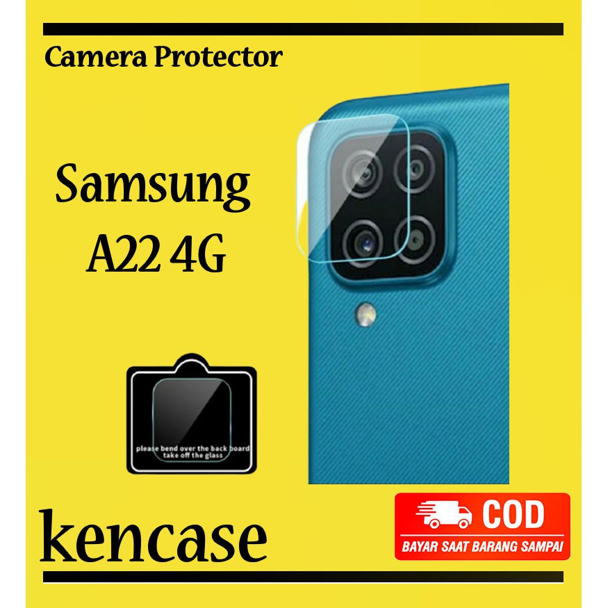 Tempered Glass Samsung A22 4G - Tempered Glass Lensa Kamera