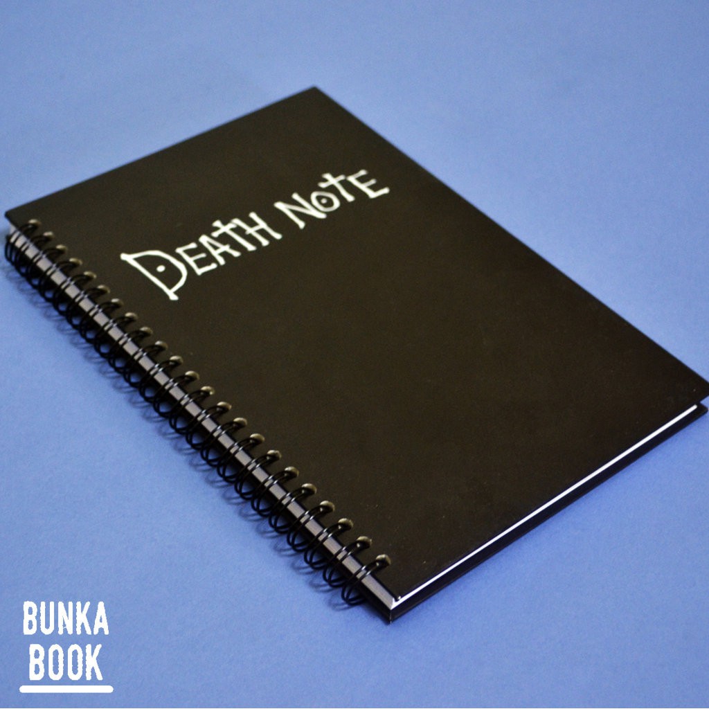 

Note Book Hardcover Ring Anime Death Note Ukuran A5 Jurnal Agenda Planner Jurnal Notebook Gift Couple