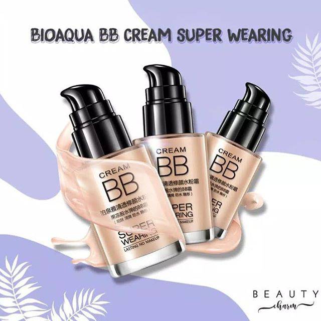 BIOAQUA BB CREAM SUPER WEARING PELEMBAB PEMUTIH WAJAH