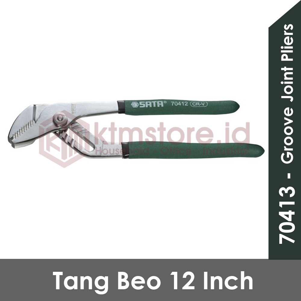 SATA TOOLS Tang Beo 12 Inch - Groove Joint Pliers 70413