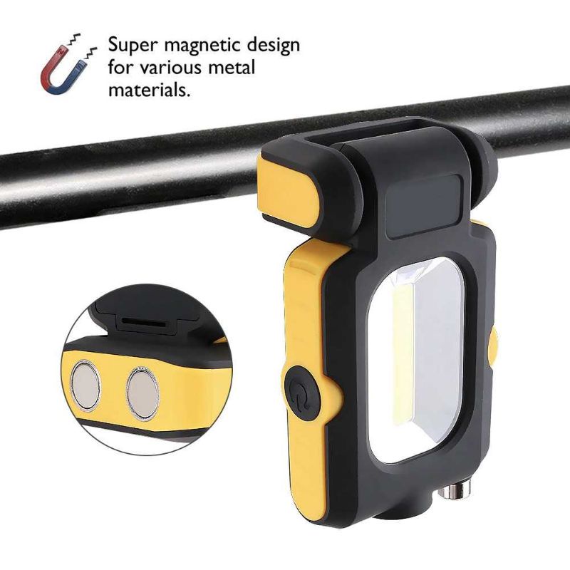 Coquimbo Senter Camping Lampu LED Magnet COB 2000 Lumens - C691