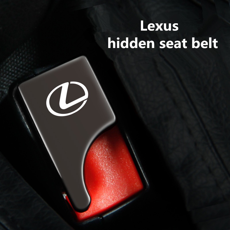 Klip Gesper Sabuk Pengaman Mobil Bahan Zinc alloy Untuk Lexus