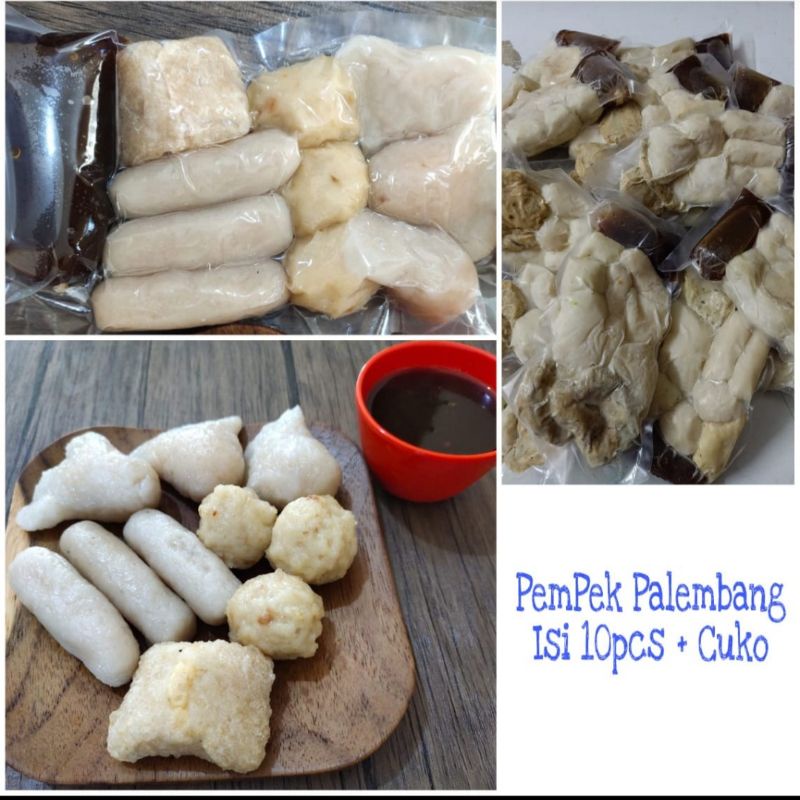 

PEMPEK PALEMBANG CAMPUR ISI 10 PCS