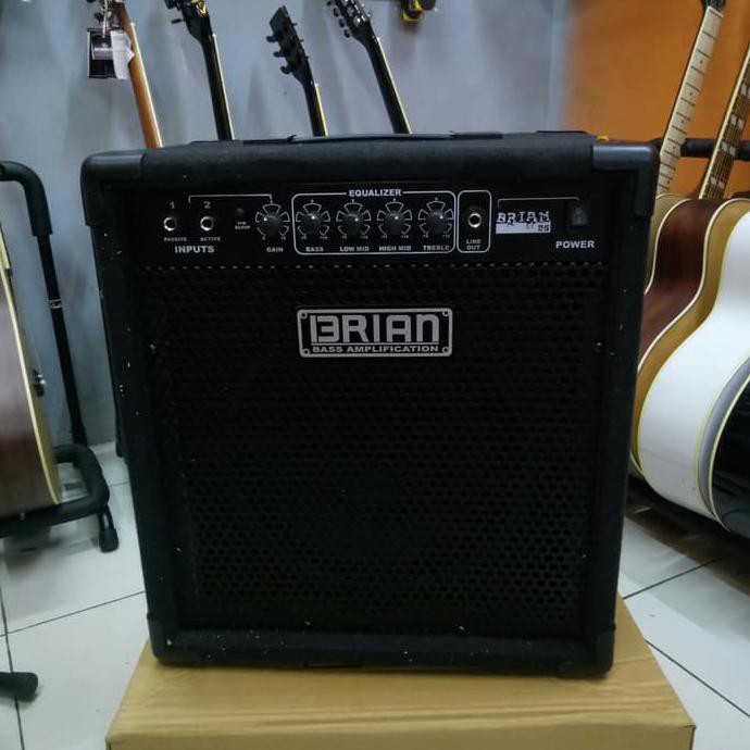 TURUN HARGA BRIAN ampli gitar & Bass 10 inch 2 input AP431