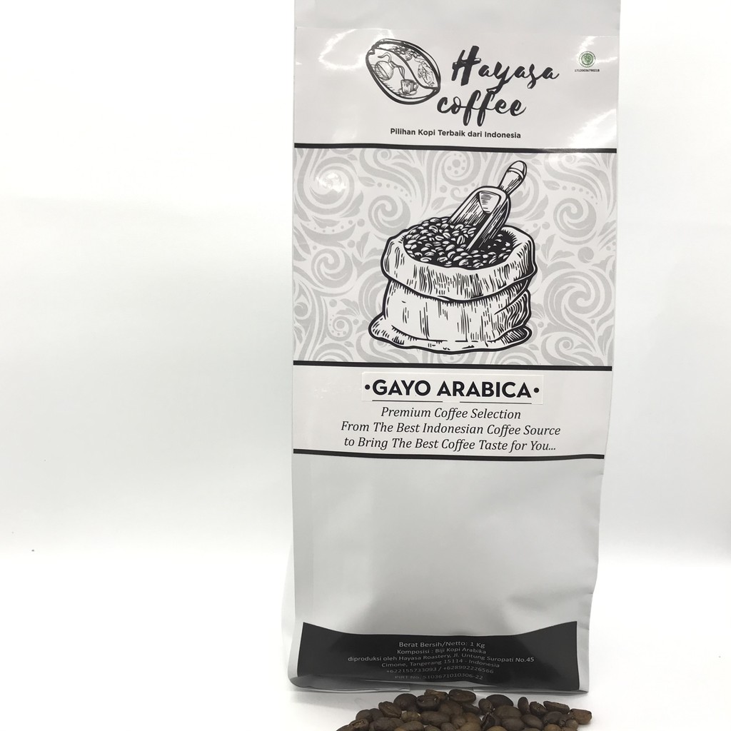 

Kopi Hayasa Gayo Specialty Arabika - 1 Kg