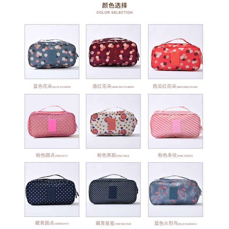 IMURA | Tas Travel Pakaian Dalam (Travel Bag Pouch Organizer Underwear)