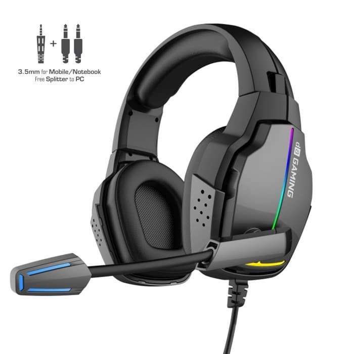 Digital Alliance Delta Armor Plus Headset Gaming Jack 3.5mm - headset gaming