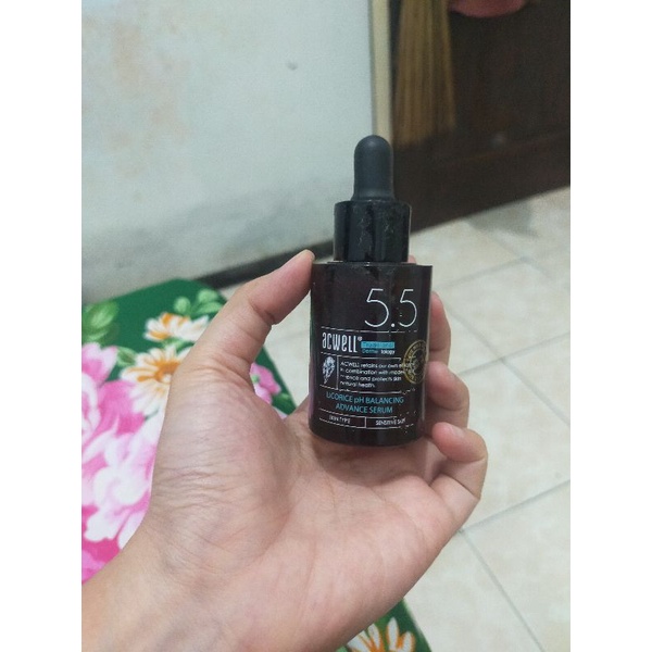 preloved acwell licorice ph balanced advanced serum