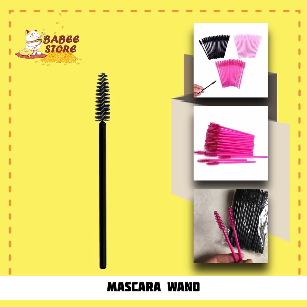 DISPOSABLE MASCARA WAND / BRUSH BULU MATA SATUAN MAKEUP ARTIST