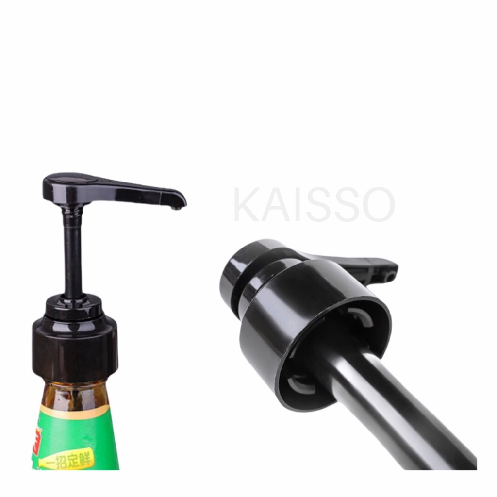 KAISSO - POMPA TEKAN SAUS / KECAP / KEPALA ALAT POMPA PRESS BOTOL SAOS SIRUP