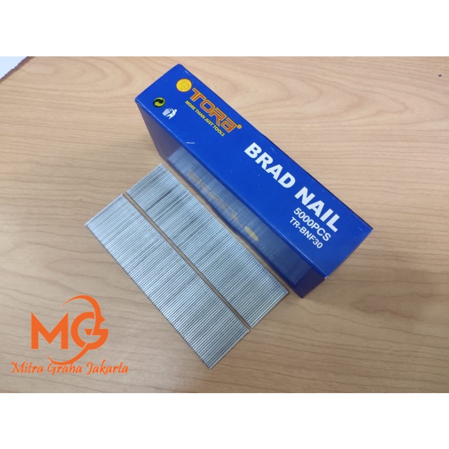 

Brad Nail F30 5000 Pcs Refil Isi Paku Tembak T Staples Nailer Air TORA MGJ