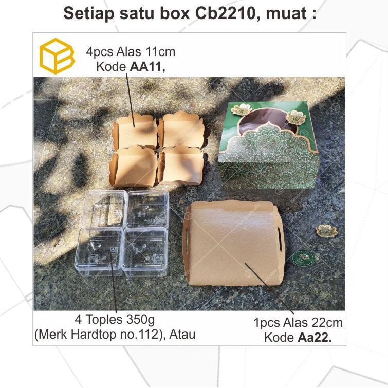 

Berkualitas banget Cake Box Packaging Hampers Lebaran Kotak Kue Idul Fitri Kemasan | CB2210 IF O18O1