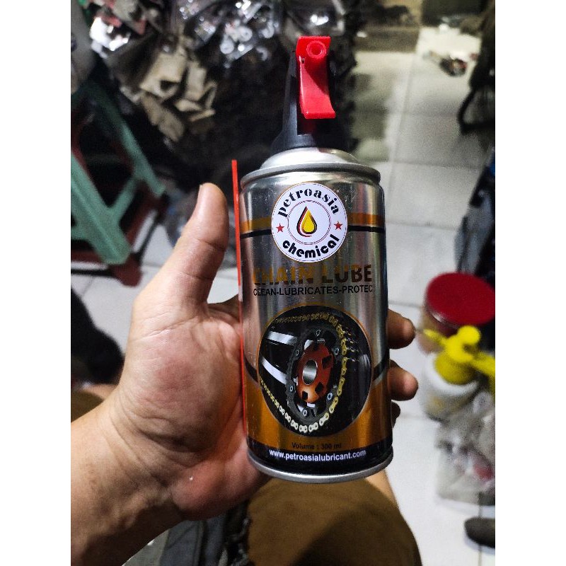 pelumas oli rantai motor chain lube motor bebek dan sport sesuai foto-1