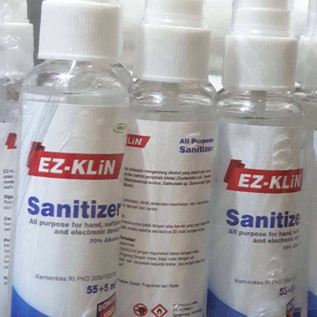EZ KLIN hand sanitizer 50 + 5 ml