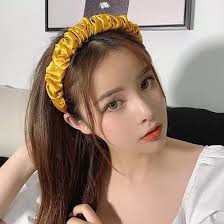 Bando scrunchie warna shine ala korean style