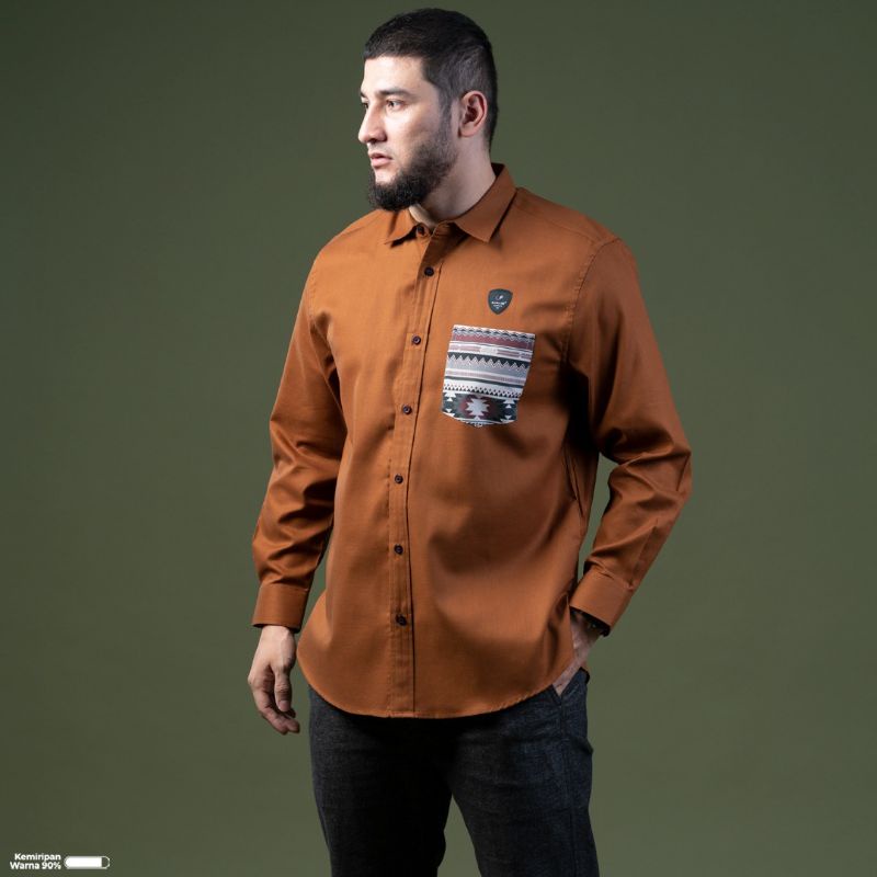 SAMASE Baju koko kemeja batik (heritage) R037P