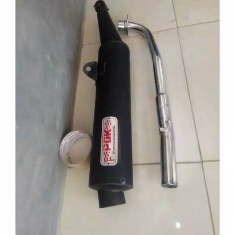 Knalpot Tsukigi PDK for Jupiter Z Z1 Vega R ZR Supra Shogun smesh karisma Revo C70 GREND BLADE DLL