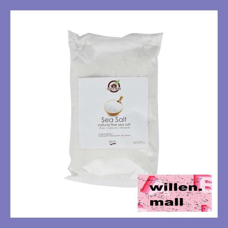 

Wil4Sbu Natural Sea Salt Fine 500Gr Bud0Elw