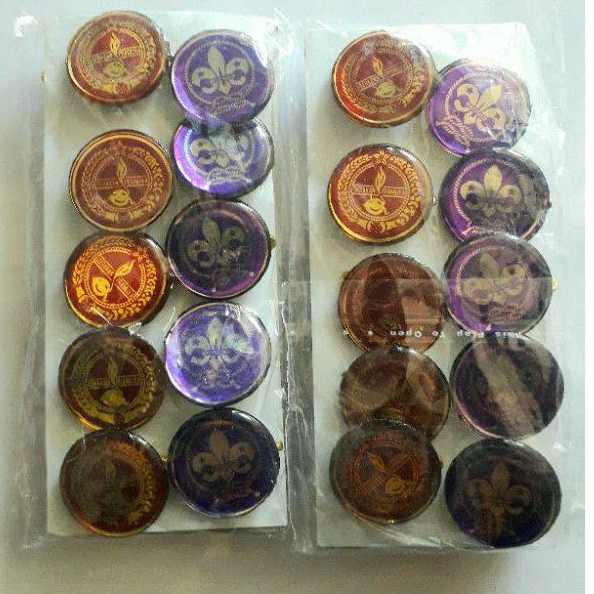 Jual pin PRAMUKA bunga lili,tunas kelapa keren murah Shopee Indonesia