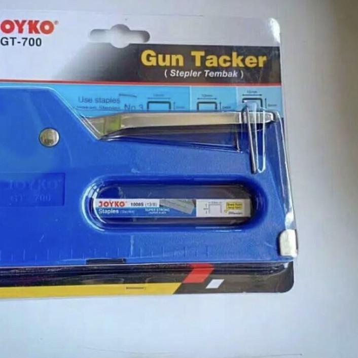 

Terbaik! gun tacker joyko hekter tembak gt 700