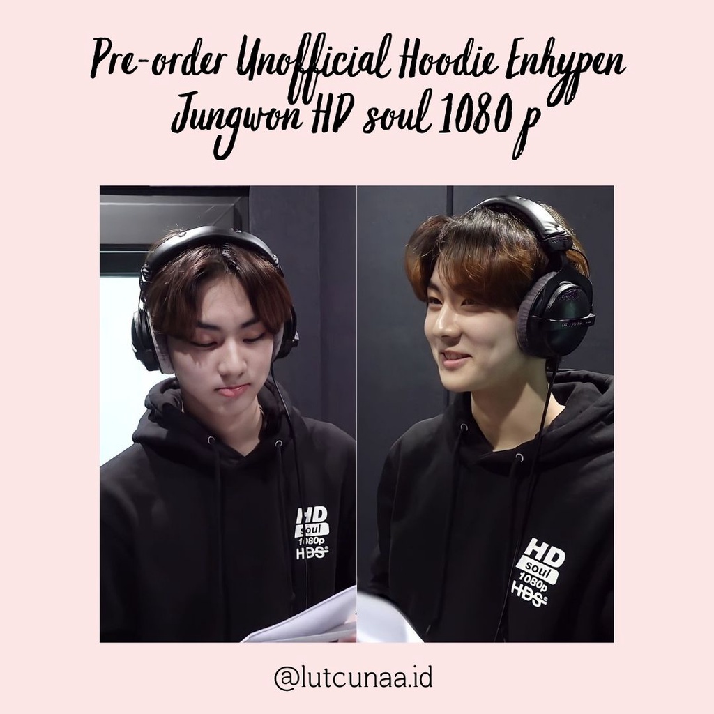 Pre-Order Unofficial Hoodie Jumper Enhypen Jungwon HD Soul 1080p