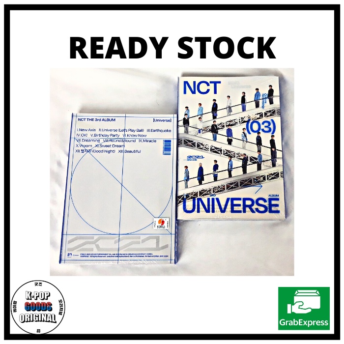 NCT Album - UNIVERSE (Photobook &amp; Jewel Case Ver.) [ALBUM SEALED READY STOCK]