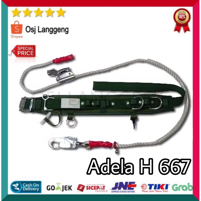 Safety Belt ADELA Atau Lineman Belt ADELA H667