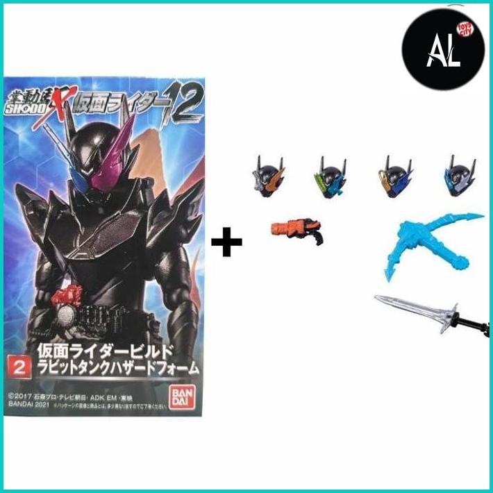 Al Shodo-X Kamen Rider 12 Build Rabbit Tank Hazard Form & Extension Parts