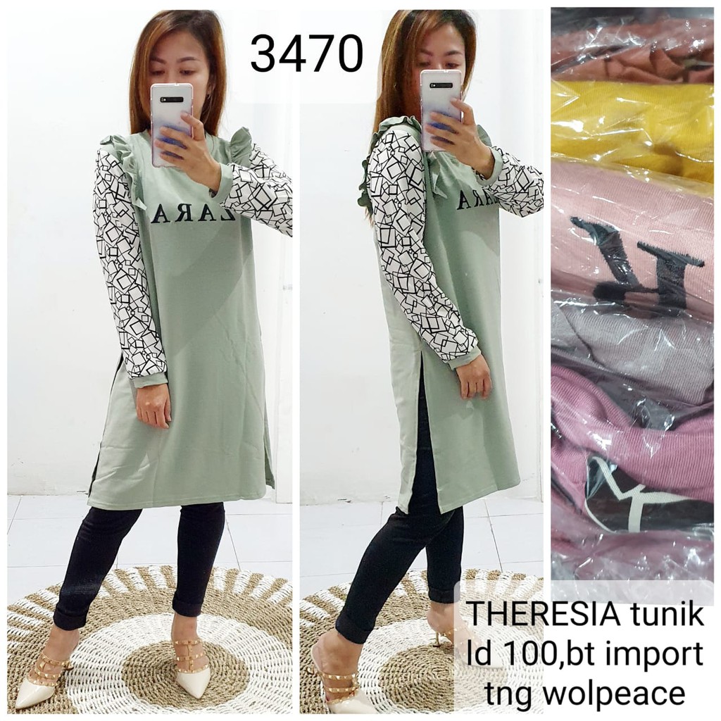 Tunik Zara Import