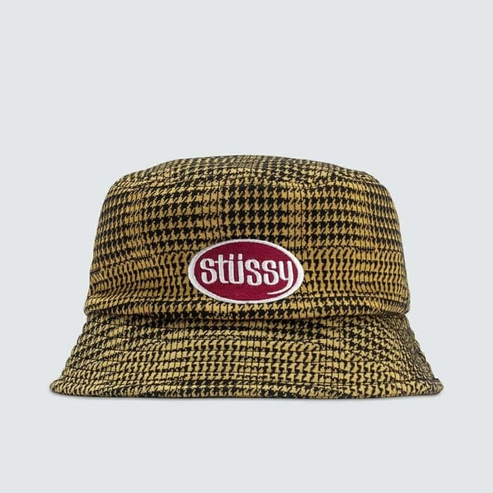 Stussy - Lola Plaid Bucket Hat -