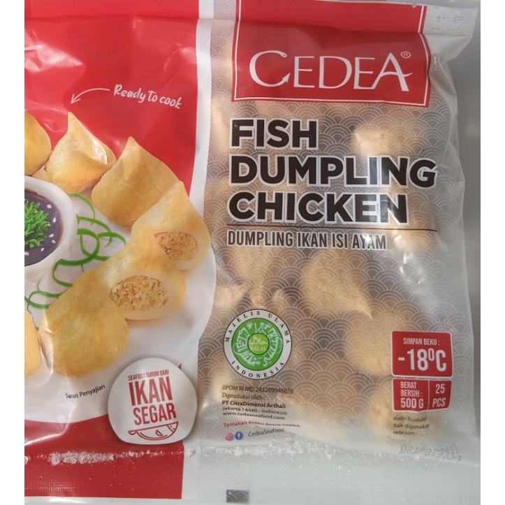 

Fish Dumpling Cheese 500gr