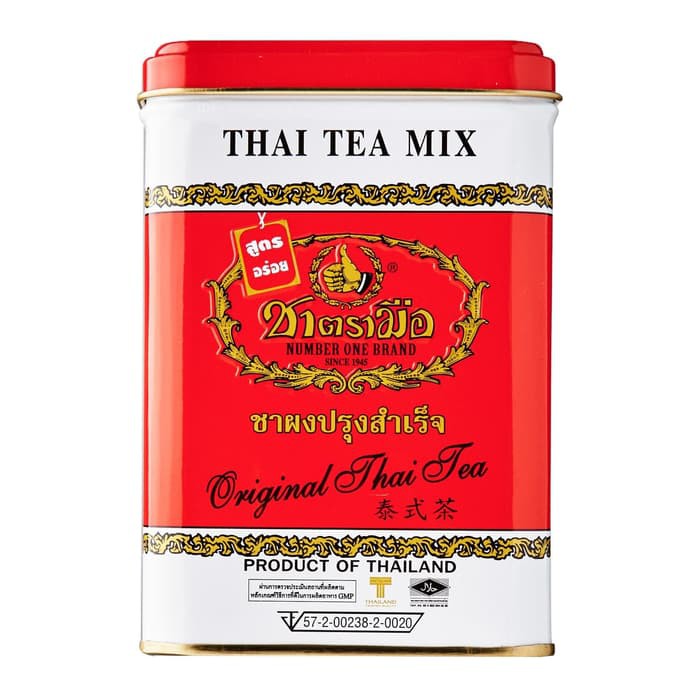 

Cha Tra Mue Original Thai Tea Mix - Tea Bag 50 pcs - tth1447