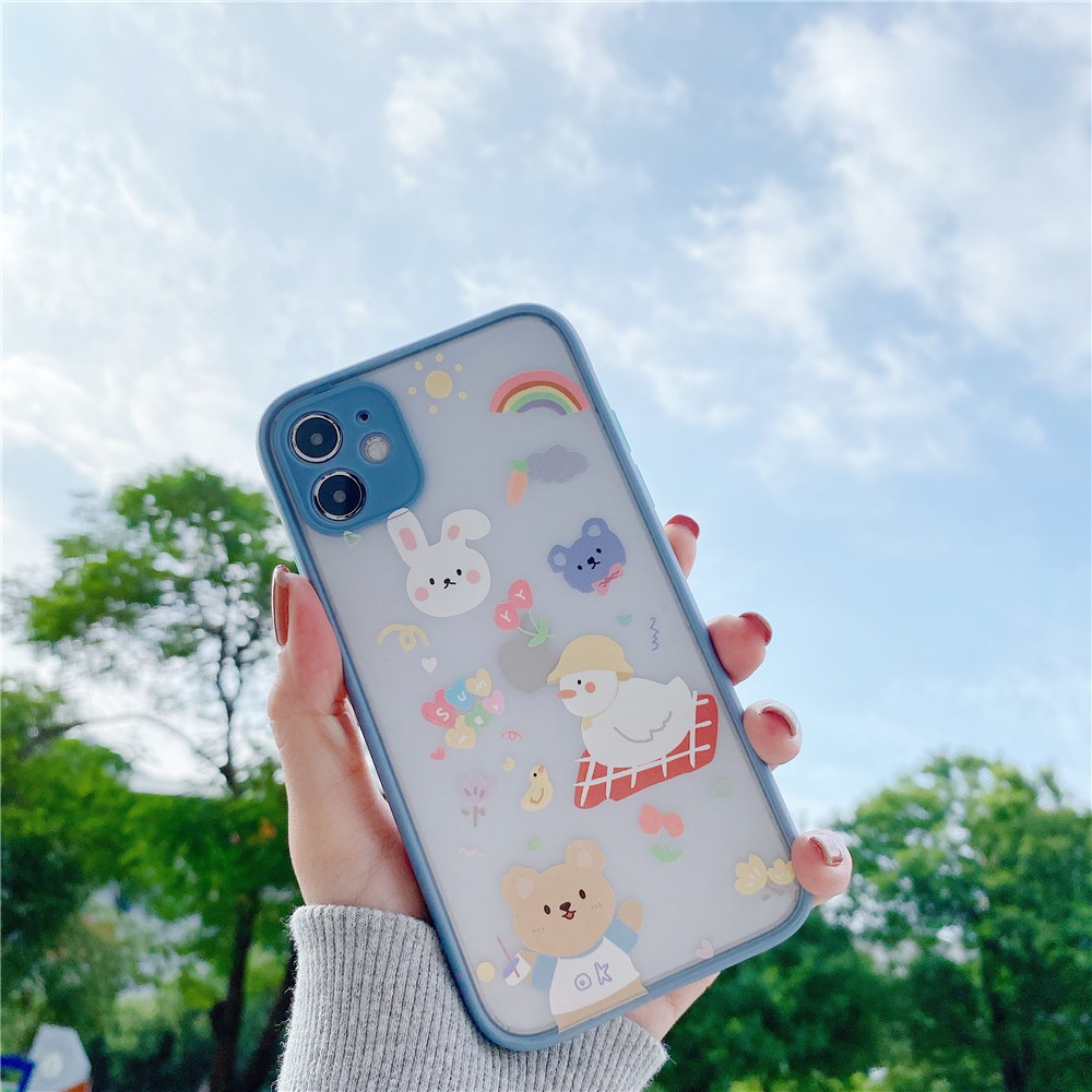 Samsung A03S A02 A12 A02S A51 A71 A11 A50 A50S A20S A30S Animals Hard Plastic Phone Case