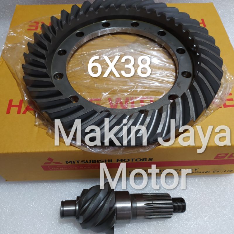 GEAR SET 6X38 CANTER PS125 / GEAR SET GIGI GARDAN CANTER PS125 HD 125PS UKURAN 6X38