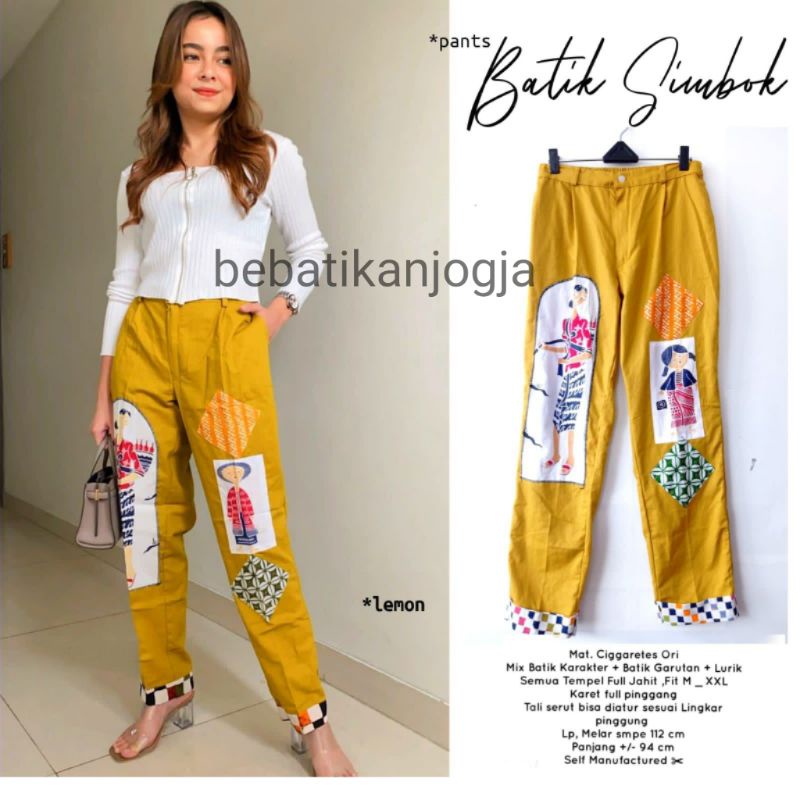 Bebatikan Jogja Celana Batik Wanita