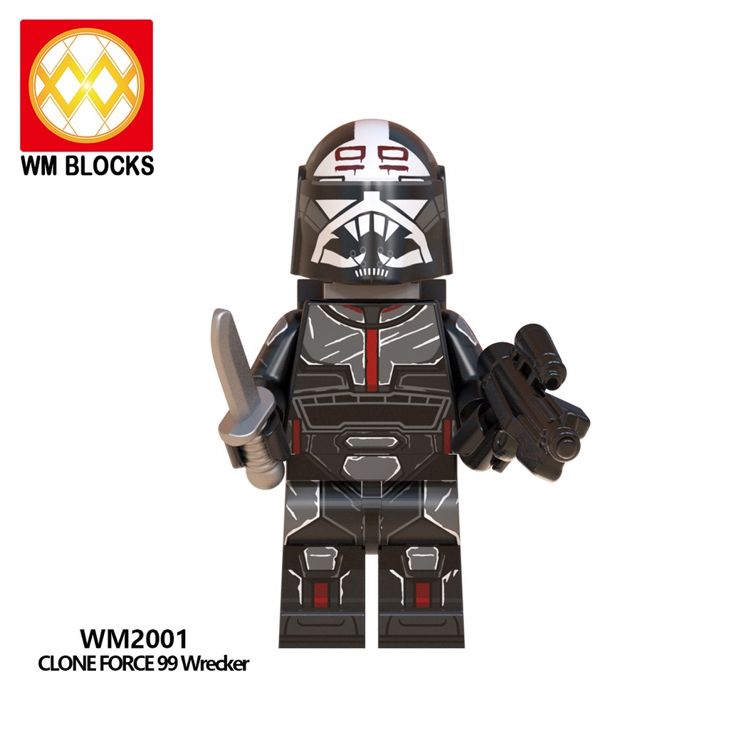 Wm6095 Rex Commander Minifigures WM6095 Action Figure Star Wars WM6095