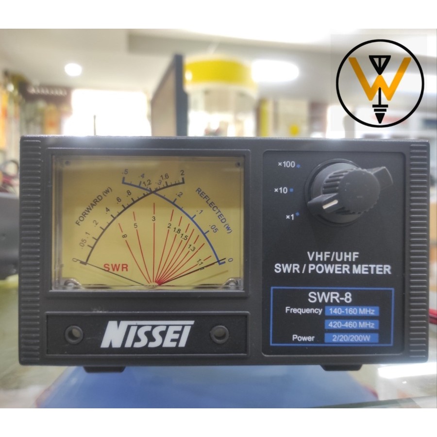 NISSEI SWR-8 SWR 8 : 125-525MHZ ORIGINAL BARU GARANSI ORI