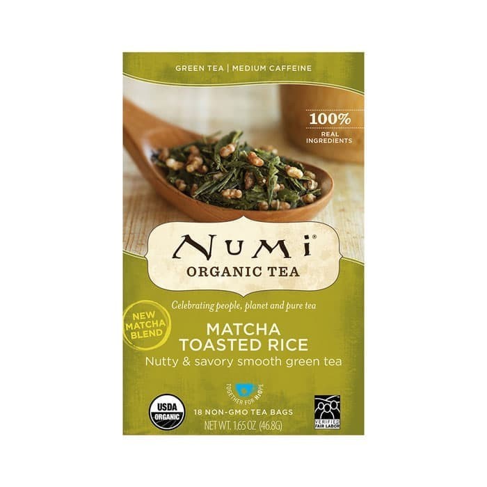 

NUMI Organic Matcha Toasted Rice Tea Bags 46,8gr Teh Organik - Non GMO