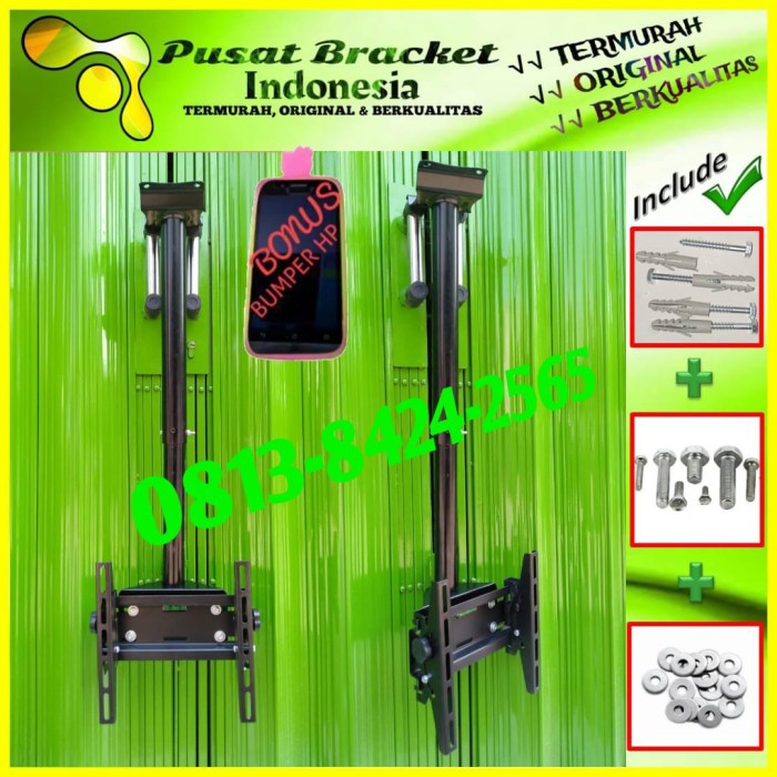 Bracket Tv Gantung 14&quot; s/d 43&quot; kuat dan kokoh | ORIGINAL | IZ.C1-001