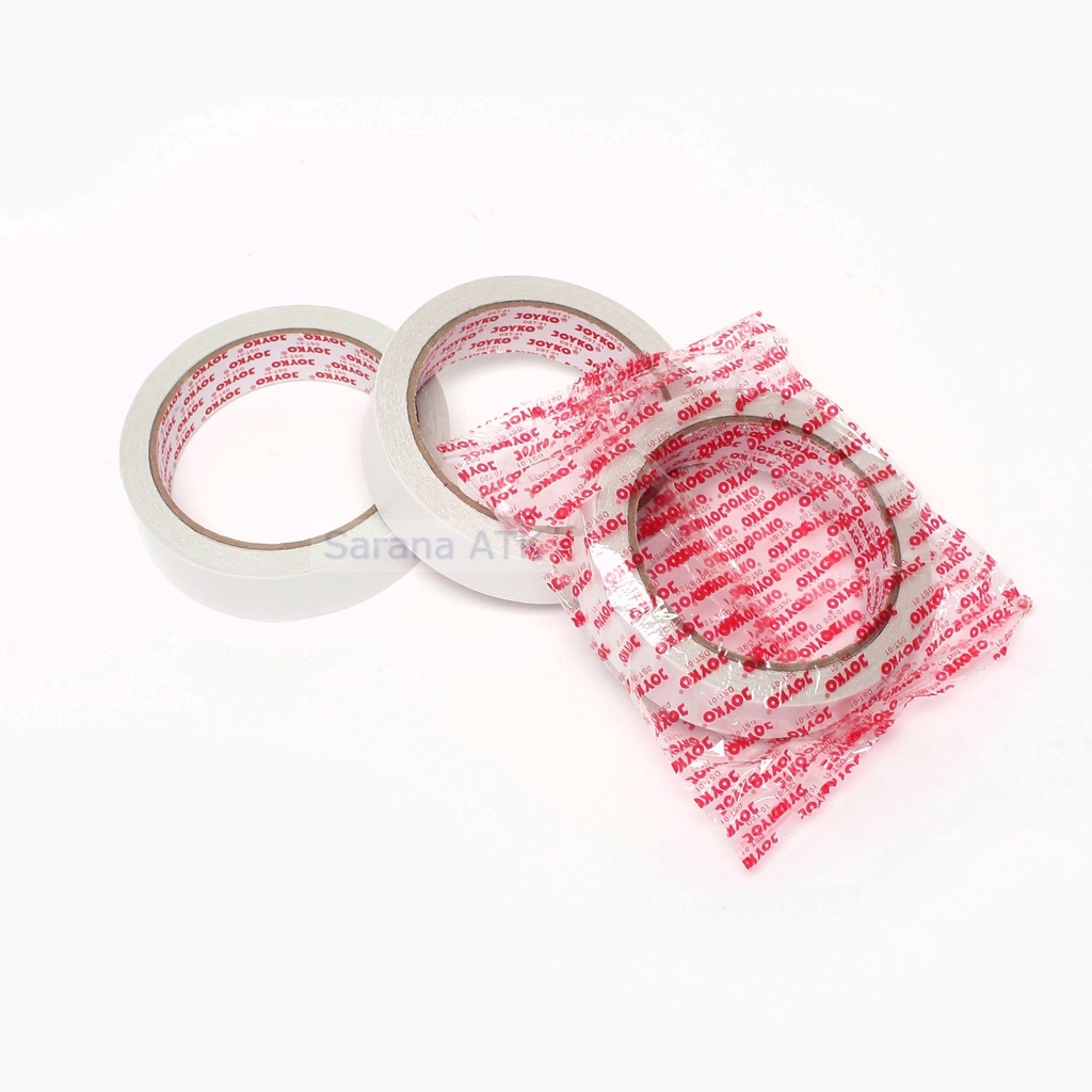 

Joyko - Double Tape 24mm - 1 INCH x 15 Yard - Ecer