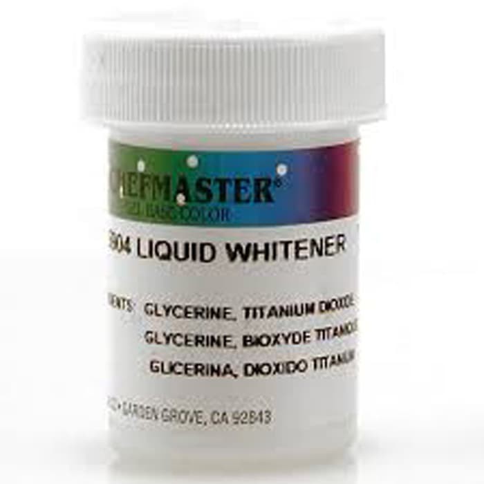 

Chefmaster White liquid whitener pewarna putih