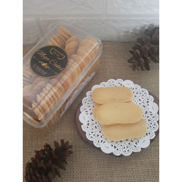 Kue kering/kue lidah kucing 500gr/kue kering lidah kucing